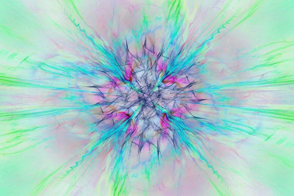 Abstraktes Digitales Kunstwerk Das Thema Kosmos Und Universum Supernova Explosion — Stockfoto