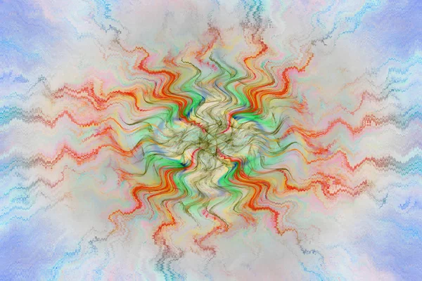Abstrct Ψηφιακά Έργα Τέχνης Θέμα Της Σύμπαν Και Σύμπαν Έκρηξη — Φωτογραφία Αρχείου