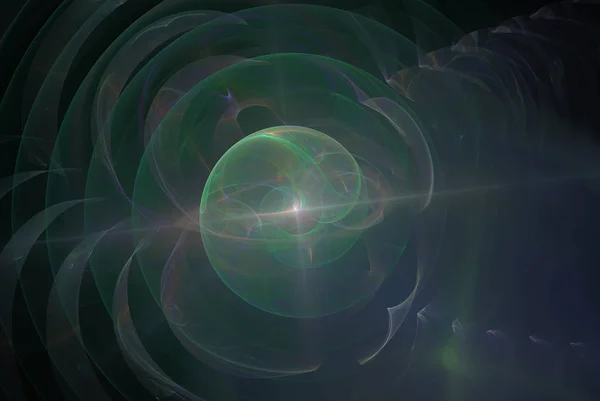 Abstrct 디지털 작품입니다 우주와 테마입니다 플라스마 초신성 폭발입니다 프랙탈 그래픽의 — 스톡 사진