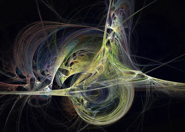 Abstrct Digitala Konstverk Temat För Kosmos Och Universum Supernovaexplosion Med — Stockfoto
