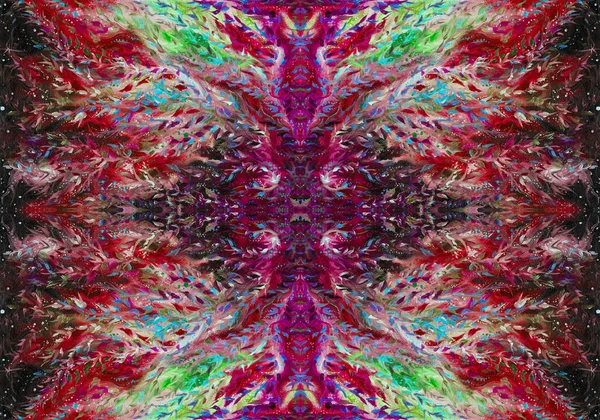 Abstraktní Umělecké Texturu Květinový Vzor Jemné Barvy Olejomalba — Stock fotografie