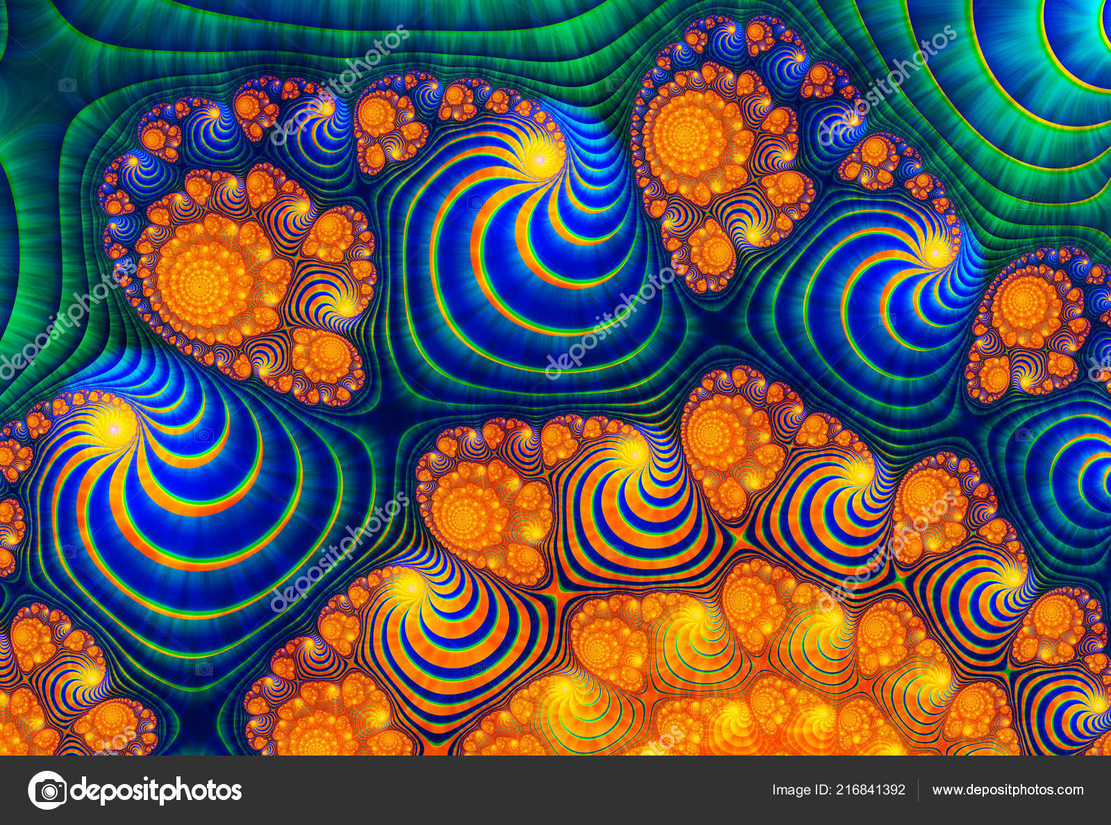 Abstract Patterns Nature Jewels Seashells Fractal Stock Photo by ©Viktar_Chaika 216841392