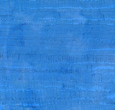 Temiz ve sağlam ile mavi arka plan ilginç dalgalı yağlı boya doku. Palet bıçağı ile yapılan yüzey. Cam üzerine yağlıboya resim