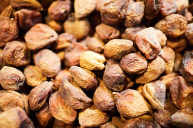 Kurutulmuş meyve istifleme, taze gıda pazarı kavramı nın yakın çekim