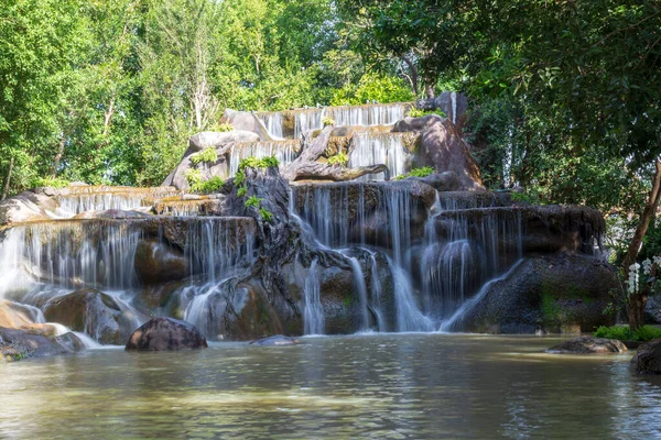 Waterfall Made by humans. — Stock Photo, Image