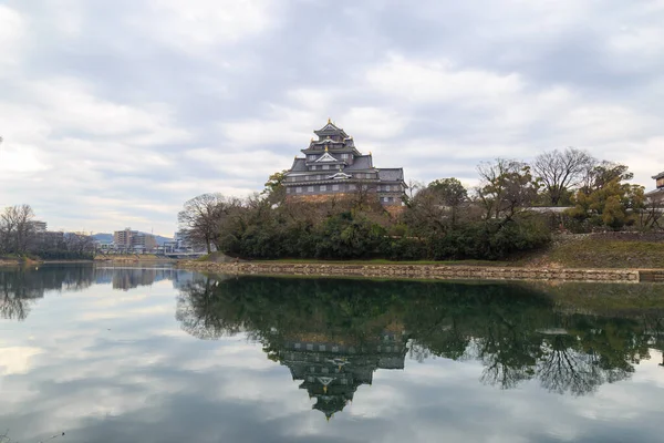 Okayama Castle Landmark. — Stock Photo, Image