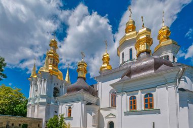 Kiev Pechersk Lavra güneşli bir günde