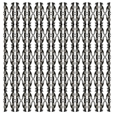 Beyaz arka plan önünde yinelenen desen gri Danua