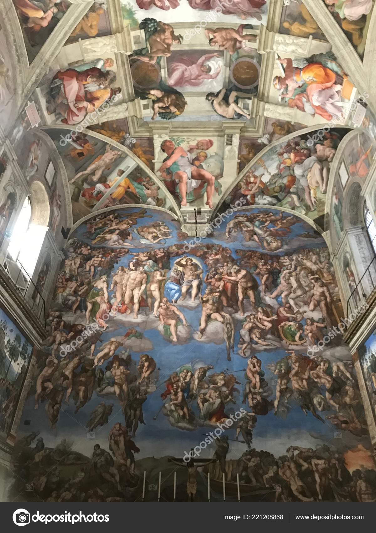 Italy Vatican Sistine Chapel November 2017 Ceiling Sistine