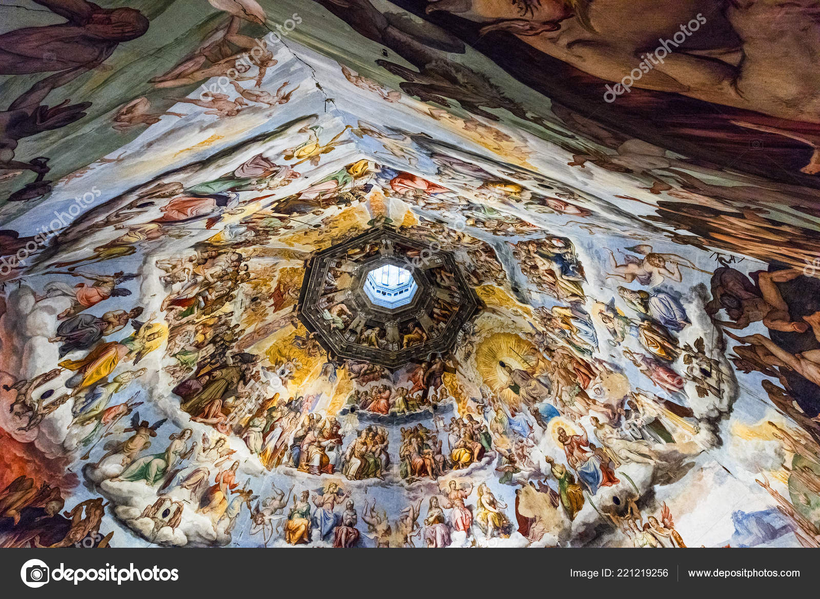 Ceiling Detail Duomo Firenze Cathedral Cathedral Saint Mary