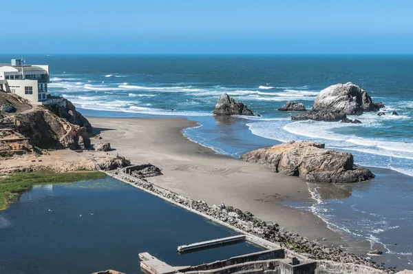 Beach Sutro Baths San Francisco — Stock Photo, Image