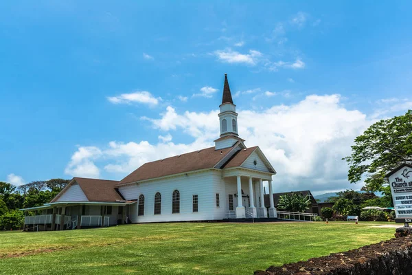 Колоа Кауаи Гавайи Сша Мая 2018 Года Вид Старую Церковь — стоковое фото