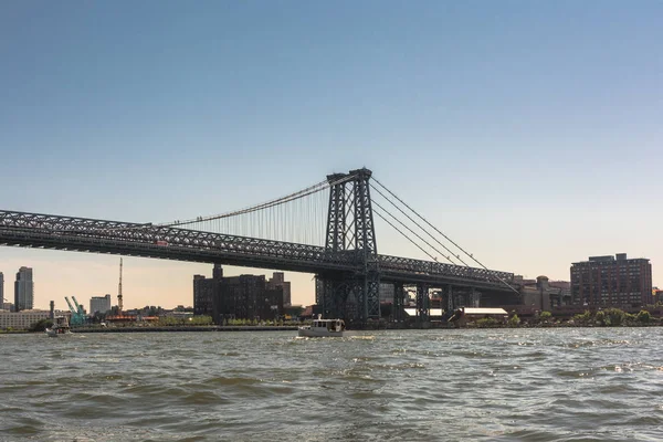 Williamsburg Brücke Über Den East River Manhattan Nyc — Stockfoto