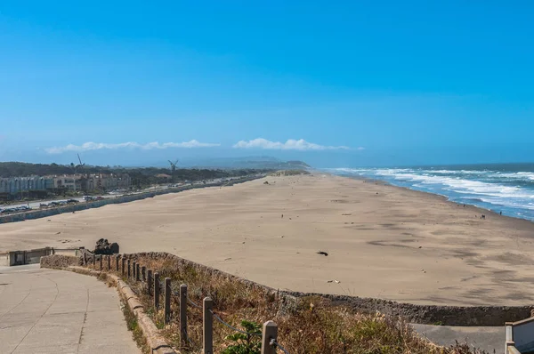 Sand Beach Ocean Beach San Francisco — Stock Photo, Image