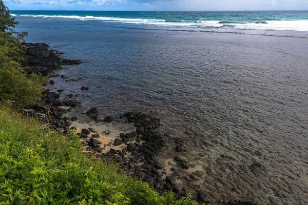 Costa Largo Anini Beach Park Kauai Hawaii — Foto de Stock