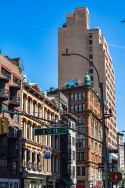 Broadway Street, Manhattan, Nyc görünümünü