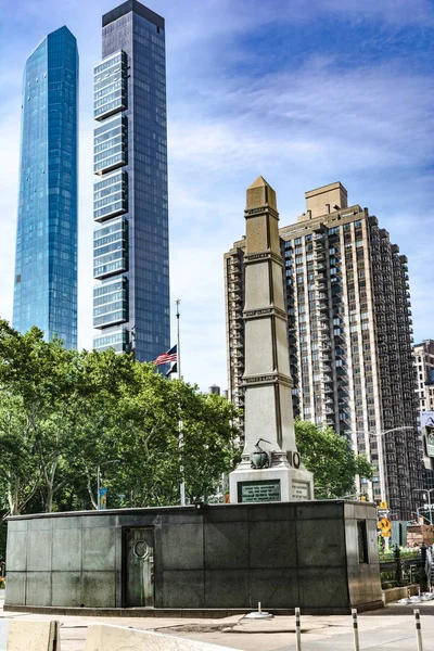 Manhattan New York City Usa June 2018 Monument William Jenkis — стоковое фото