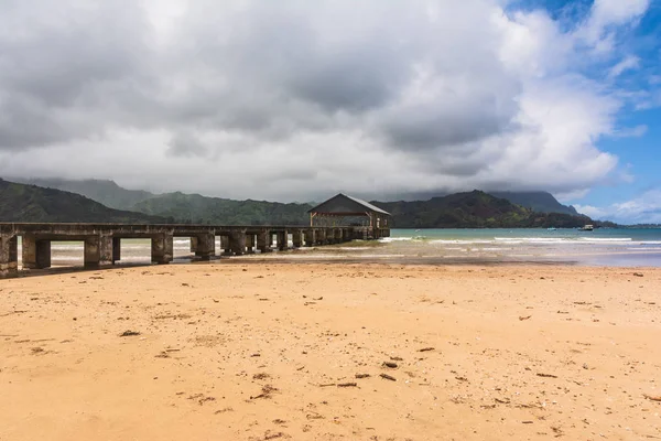 Hanalei Peer Bay Kauai Havaí — Fotografia de Stock