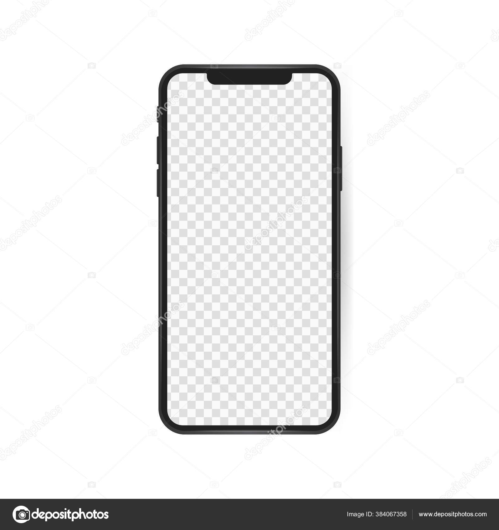 Smartphone Blank Screen Phone Mockup New Pone Model Template Smartphone Blank Screen Phone Mockup New Pone Model Template