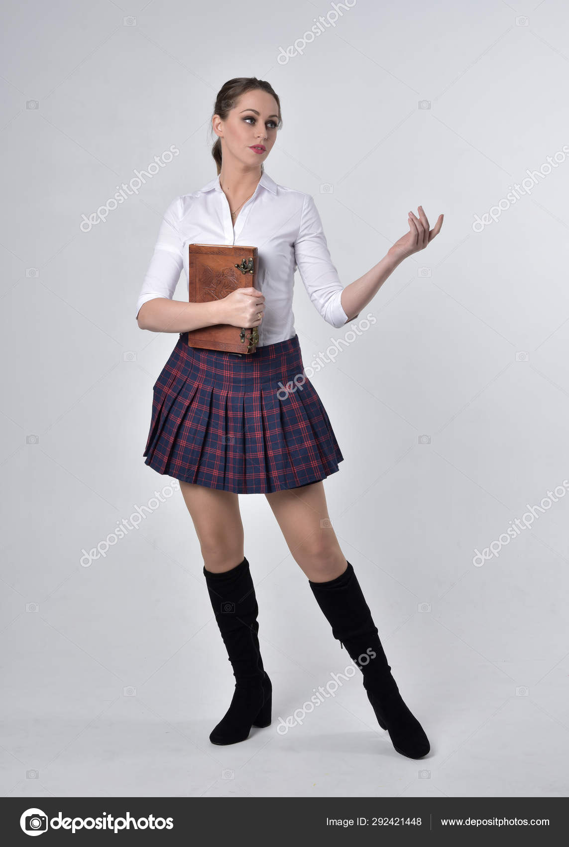 Teen Girl In Boots