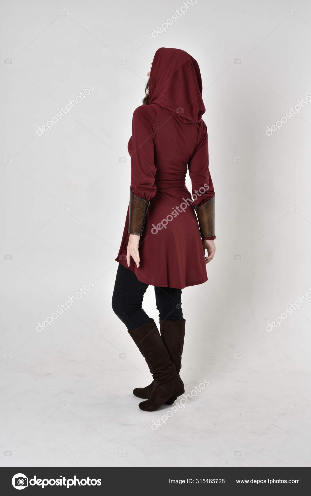 hooded tunic