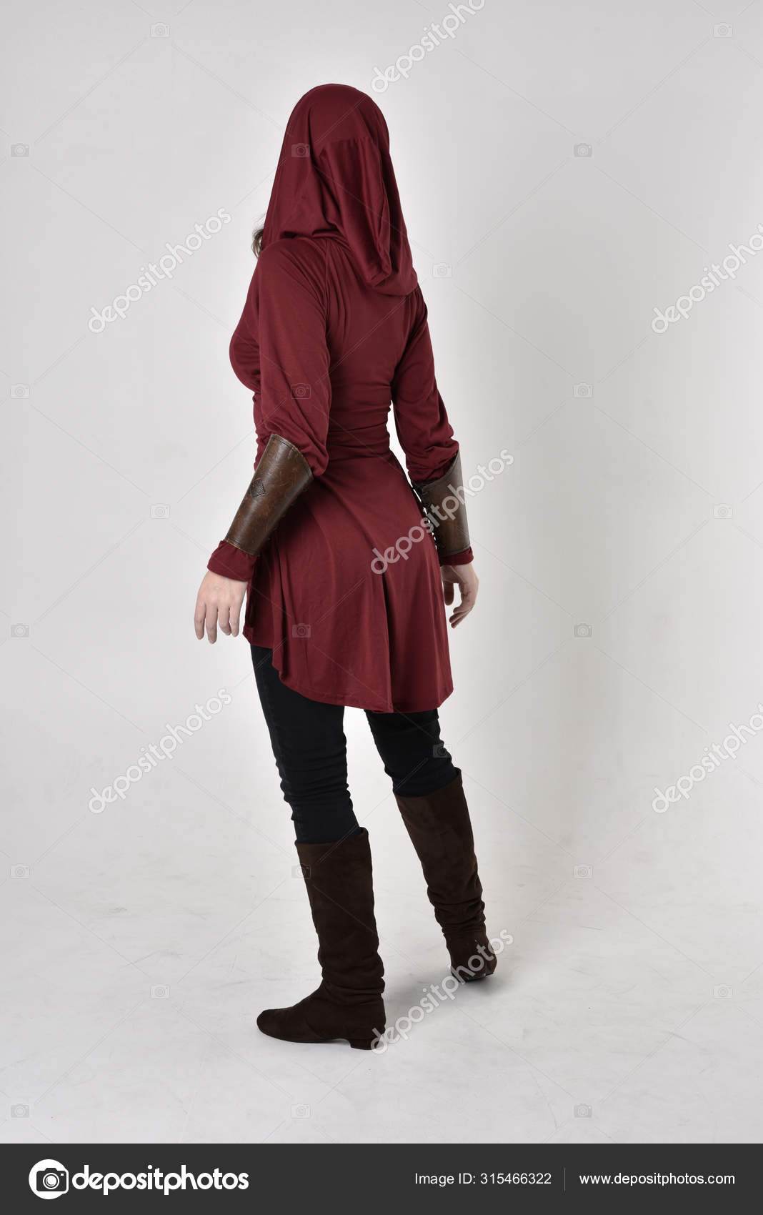hooded tunic
