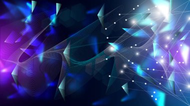 Gelecek, fütüristik Kavram mucize hareket grafik illüstrasyon