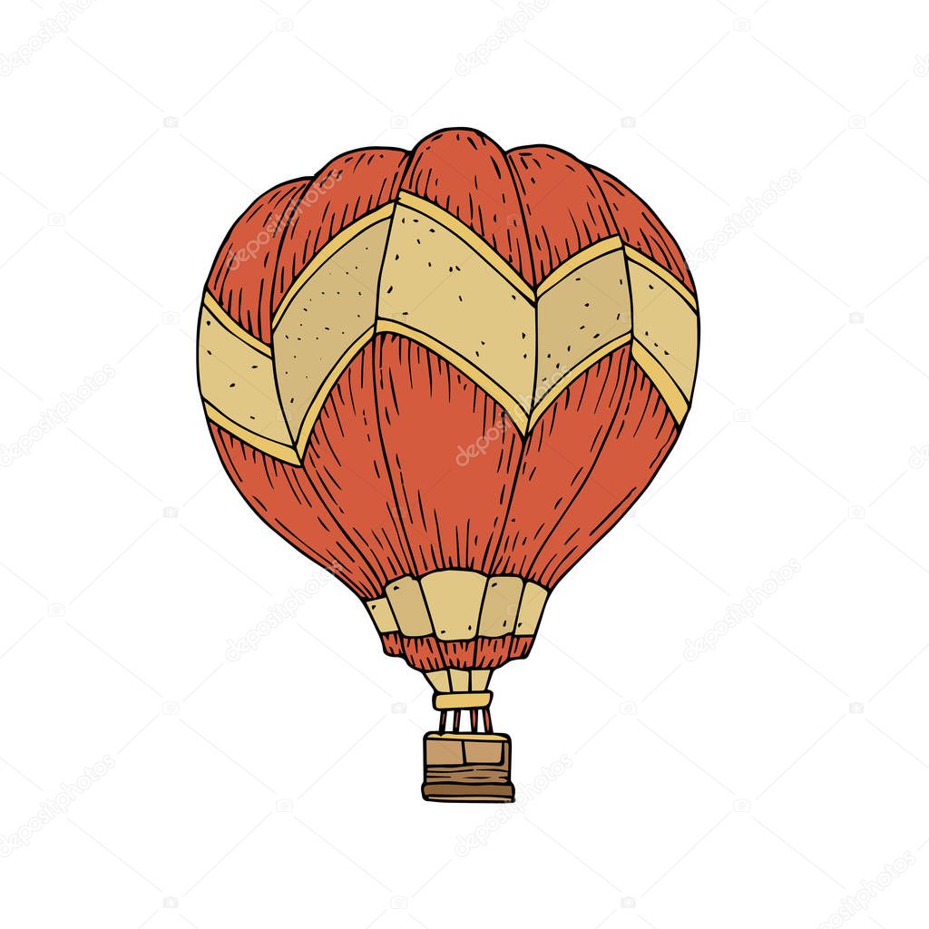 red balloon icon element