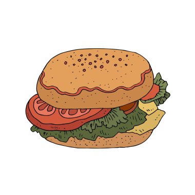 hamburger sandviç burger yemek mürekkep snack öğesi