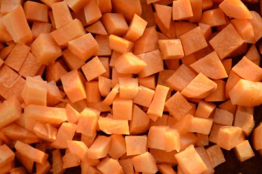 Ahşap masa lambası 2018 üzerinde taze havuç