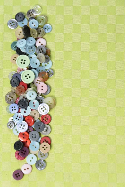 Colored Small Buttons Green Background 2018 — Stock Photo, Image