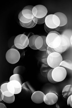 siyah ve beyaz tonlarda yakın çekim 2018 bokeh etkileri