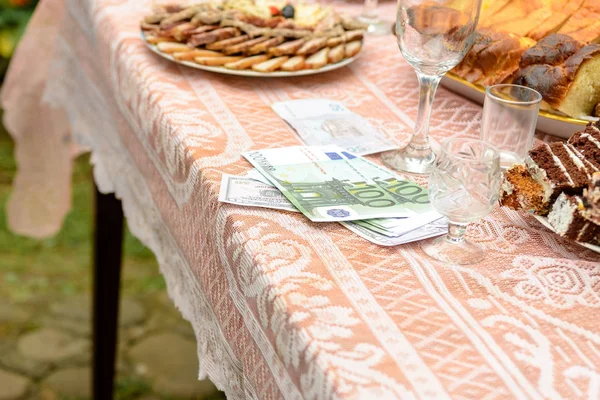 Ukrajinské Svatební Tradice Výkupné Ženich Ženich 2019 — Stock fotografie