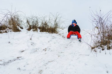 çok mutlu 2019 bir kızak aşağı kırmızı pantolon çocuk içindir