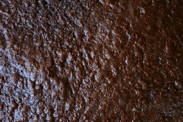Splendida Torta Cioccolato Girato Primo Piano Bella Consistenza 2019 — Foto Stock