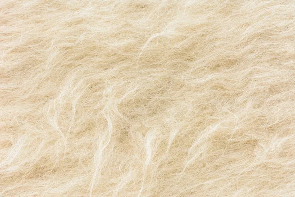 Текстура белая шерсть фон, натуральный пушистый мех овцы шерсть текстура кожи . — стоковое фото