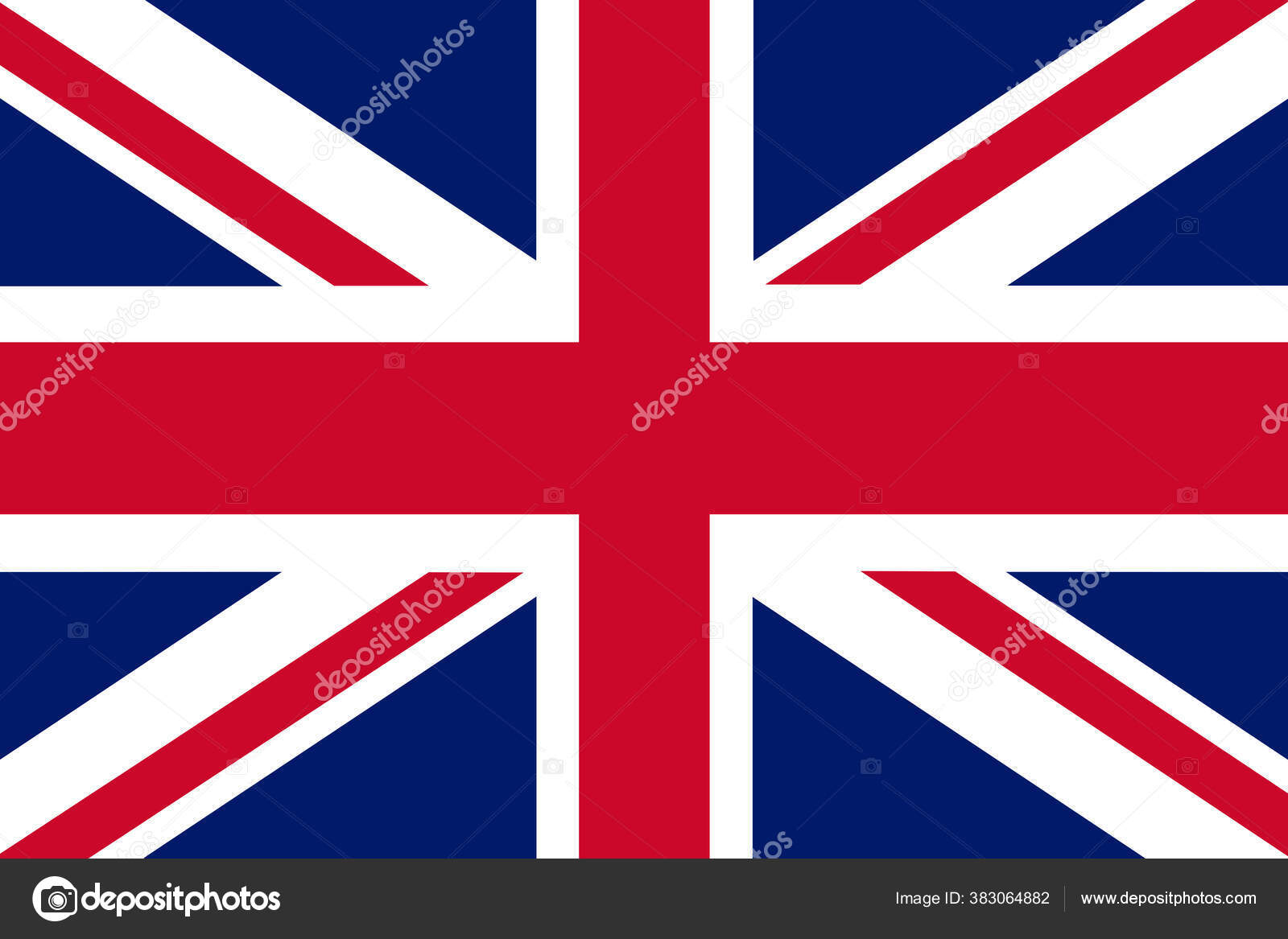 National Flag United Kingdom Great Britain Northern Ireland Main