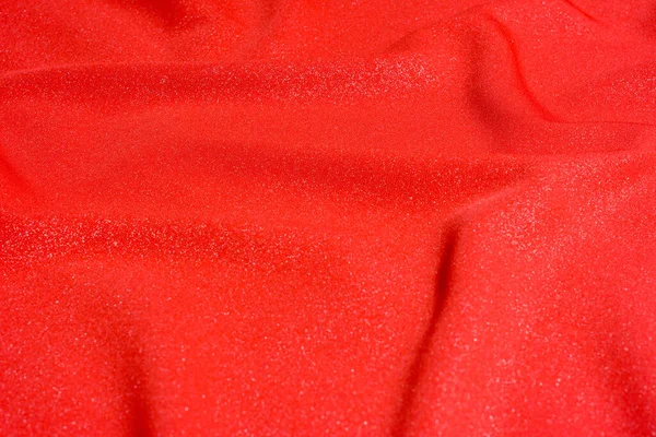Textur Aus Luxuriösem Rotem Seidenstoff Layout Einer Fahne Zur Schulung — Stockfoto