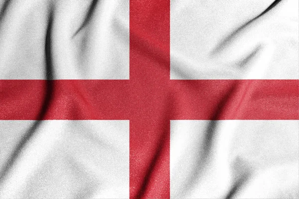 Εθνική Σημαία Της Αγγλίας Κύριο Σύμβολο Μιας Ανεξάρτητης Χώρας Ένα — Φωτογραφία Αρχείου