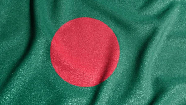 Národní Vlajka Bangladéše Hlavním Symbolem Nezávislé Země Bangladéšská Vlajka 2021 — Stock fotografie