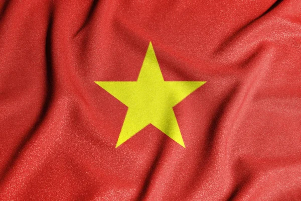 Vietnam Nemzeti Zászlaja Független Ország Szimbóluma Zászló Vietnam 2021 — Stock Fotó