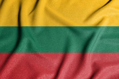 Litvanya bayrağı. Bağımsız bir ülkenin ana sembolü. Litvanya bayrağı. 2021