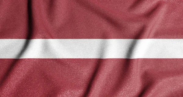 Nationalflagge Lettlands Das Wichtigste Symbol Eines Unabhängigen Landes Flagge Lettlands — Stockfoto