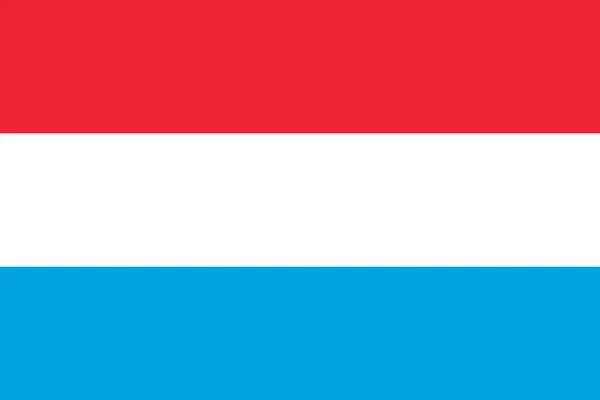 Bandeira Nacional Luxemburgo Símbolo Principal País Independente Atributo Grande Dimensão — Fotografia de Stock