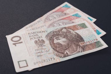 Meshko I Prince Polonya parası portresi. 10 zloti, Polonya parası, 2021 'den doku.