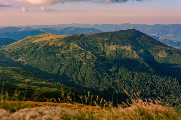 Tourist Trails Ukrainian Carpathians Picturesque Landscapes Tourists Trails Montenegrin Ridge — Stock Photo, Image