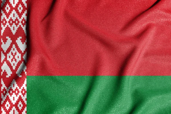 Suriname Nemzeti Zászló Független Ország Szimbóluma Suriname Zászlója 2020 Demokratikus — Stock Fotó