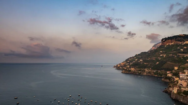 Vista Superior Del Pueblo Maiori Costa Amalfi — Foto de Stock