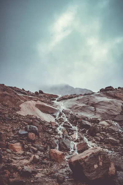 Paisaje típico de montaña en las dolomitas italianas — Foto de Stock