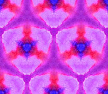 Sulu Boya Dikişsiz desen kaleydoskop ışık, saf renkler Menekşe doku